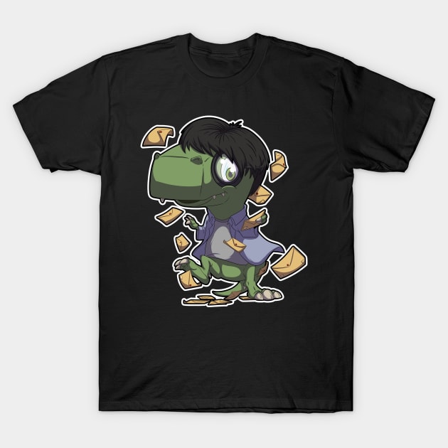 Dino invitation T-Shirt by DinoTropolis